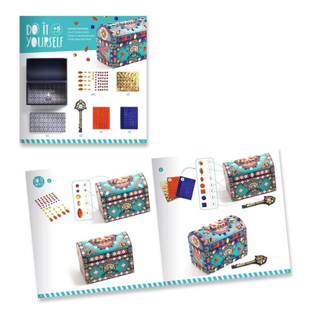 Zrób to sam - SZKATUŁKA Z KLUCZYKIEM DJ07928