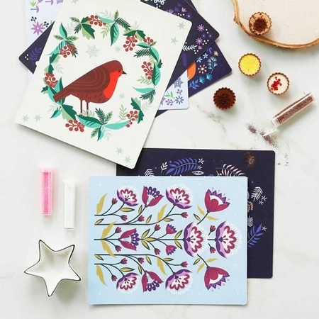 Auzou Kolorowanie brokatem Zwierzątka leśne 5+ 80186