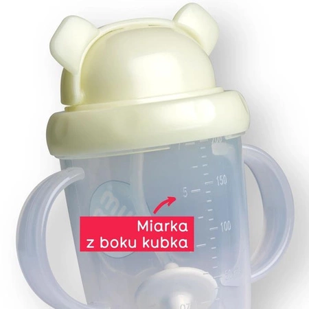 Tum Tum Bidon ze Słomką dla Dzieci Miś Polarny Pete - Seria 3.