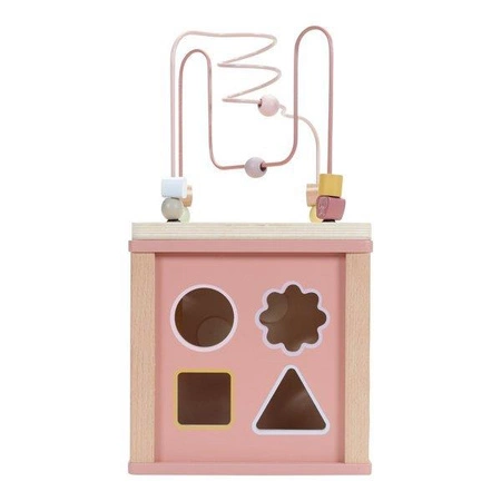 Little Dutch Kostka edukacyjna Róż Flowers LD7028