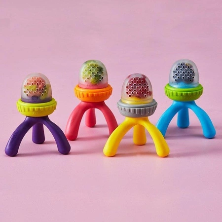 Gryzak silikonowy do podawania pokarmu, Passion Splash, b.box