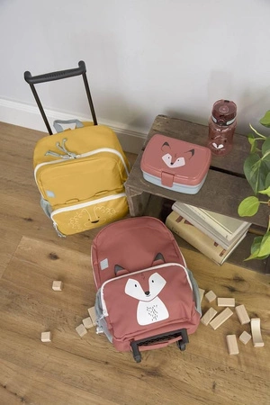 Lassig Plecak na kółkach z odczepianym stelażem 2w1 About Friends Lew