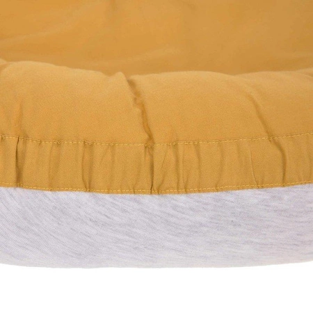 Lassig Kokon niemowlęcy dwustronny Cozy Home Baby Nest musztardowy