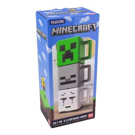 Zestaw kubków Minecraft (3 szt)