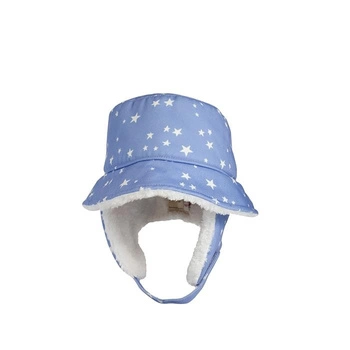 FlapJack Czapka Zimowa Dziecięca Bucket Hat Stars L