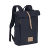 Lassig Green Label Plecak dla mam z akcesoriami Rolltop Backpack night blue