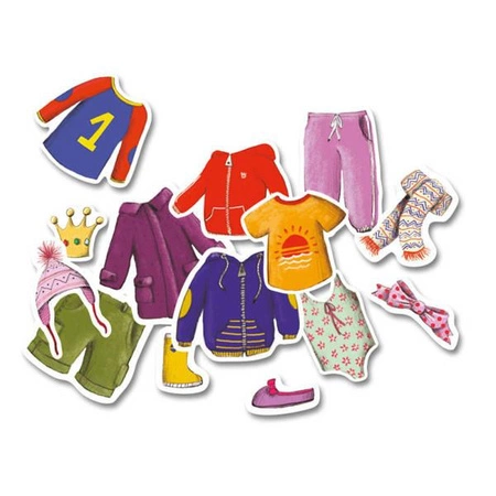 Auzou Zestaw 100 naklejek Ubieranka 59322