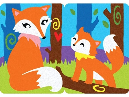 Duży zestaw do kolorowania piaskiem Color&Shine 3l+ SABBIARELLI