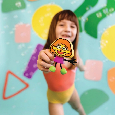 Glo Pals, Postać do kąpieli Julia - zestaw z dwiema kostkami sensorycznymi świecącymi w wodzie