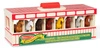 Przenośnia drewniana Stajnia z 8 Figurkami Koni Melissa and Doug 13744-MD