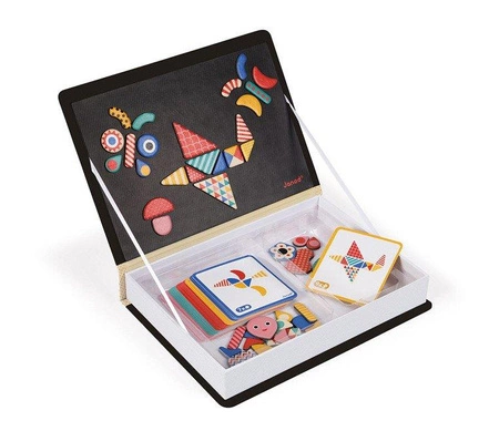 Magnetyczna układanka Kształty Magnetibook, Janod