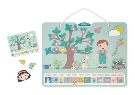 Kalendarz pory roku magnetyczny 3+, Janod