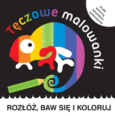 Tęczowe malowanki rozłóż baw się i oglądaj