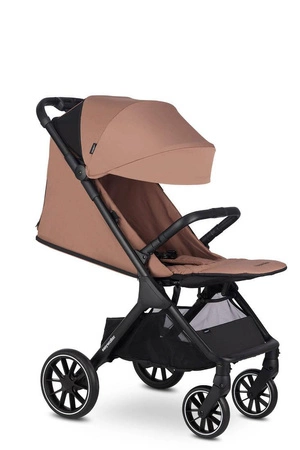 Easywalker Jackey XL Przestronny, samoskładający się wózek spacerowy z kołami XL Pecan Brown