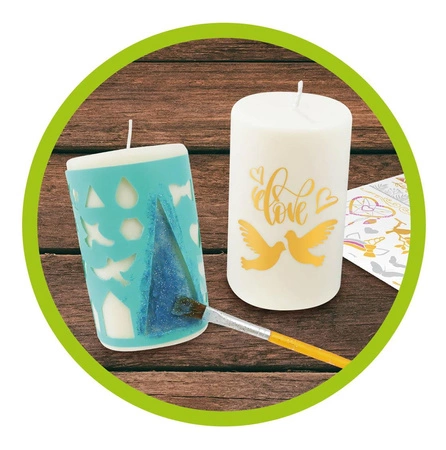 Buki zestaw do robienia świec sojowych zestaw kreatywny studio