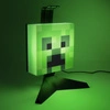 Minecraft Creeper light & headphone stand - 23,5 cm / lampka - stojak na słuchawki Minecraft Creeper