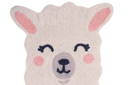 Dywan bawełniany Smile Like a Llama Mr Wonderful & Lorena Canals 82x120 cm