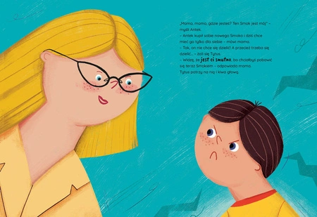 NATULI SMOK Niegrzeczne Książeczki TWARDA OPRAWA Wydawnictwo Natuli