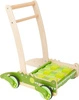 Drewniany wózek chodzik z klockami Krokodyl 11738-Small Foot, pchacze dla dzieci