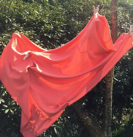 Zestaw 4 drewnianych klipsów Trigonos