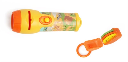 Scratch, Latarka/Projektor XL DZIKIE ZWIERZĘTA z pojemnikiem na tarcze/ 24 obrazy