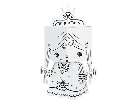 Kolorowanka 3D Mini Cube head Księżniczka 3l+ MONUMI