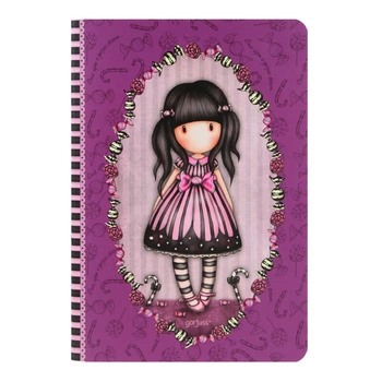 Zeszyt A5 w błyszczącej okładce - Gorjuss - Sugar and Spice