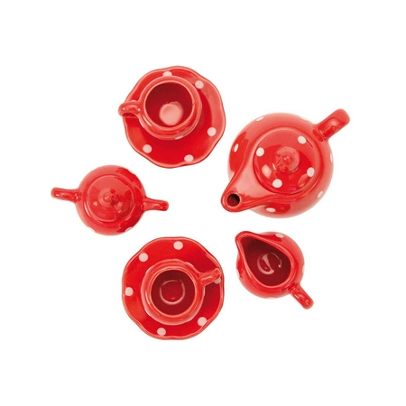 Zestaw ceramiczny herbata w walizce 20x14 632400