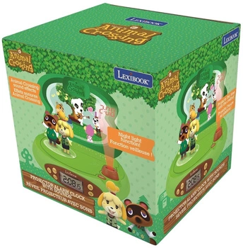 Budzik z projektorem 3D Animal Crossing Lexibook RP500AC