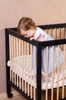 Childhome PLAYPEN 97 BLACK/NATUREL + WHEELS