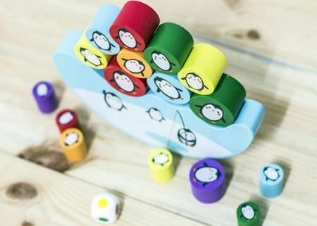 Gra zręcznościowa Apli Kids - Balansujące pingwiny
