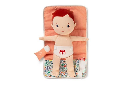 LILLIPUTIENS Przewijak z akcesoriami Kwiaty 2 lata+