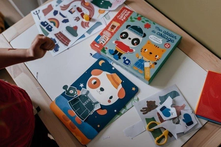 Auzou Zestaw artystyczny do projektowania ubioru Zwierzątka 83723