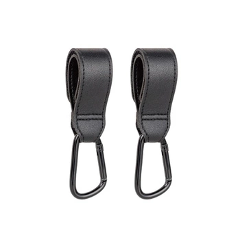 Haczyki zaczepy na torbę do wózka dziecięcego 2 sz