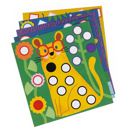 Naklejki geometryczne mozaiki LES TOUPITIS 679605