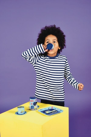 Na budowie zestaw do herbaty w pudełku 7 elementów