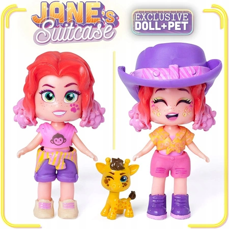 Kookyloos walizka jane figurka+zwierzak magic box