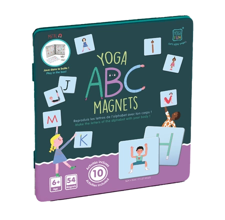 Magnesy z Jogą ABC Y021