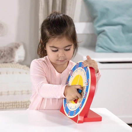 Zegar wskazówkowy i numeryczny dla dzieci 2w1 Melissa and Doug 14284