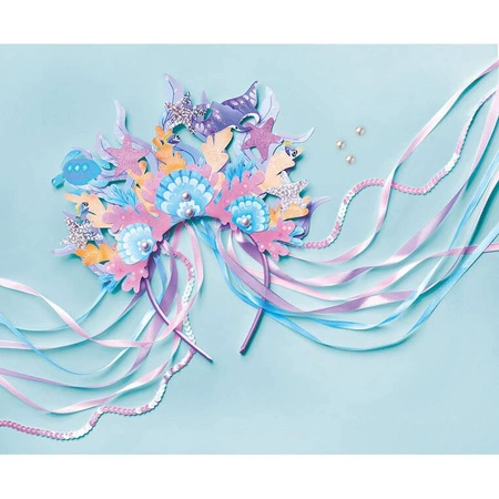 Zestaw kreatywny Tiara do samodzielnego wykonania Magic Ocean 7+, Janod