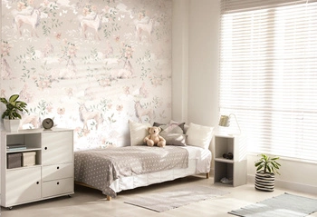 KRÓLESTWO JEDNOROŻCÓW PATTERN Tapeta Malumi