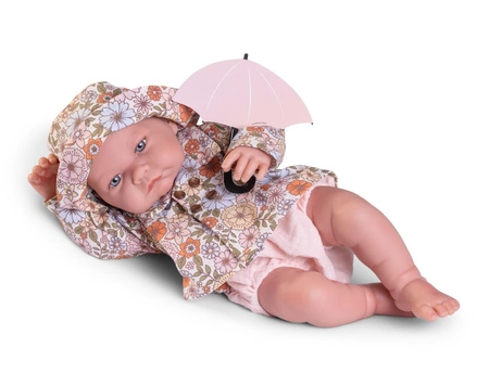 Lalka Nica w kurtce z parasolką Antonio Juan 50405