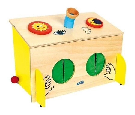 Pudełko zgadywanka, 6989-Small Foot Design, zabawki edukacyjne, z drewna