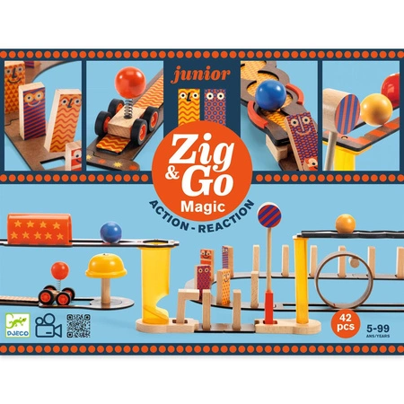 Zestaw Zig&Go Junior MAGIA 43 elementy DJ05649