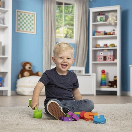 Drewniana gąsienica do nauki liczenia Melissa & Doug 19274 zabawki edukacyjne