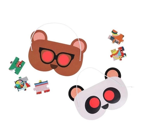 Petit Collage Puzzle Decoder Ukryte Obrazki Sąsiedzi