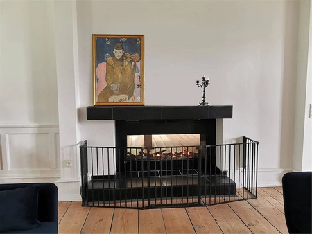 Baby Dan - Osłona kominka Flex XL, czarny