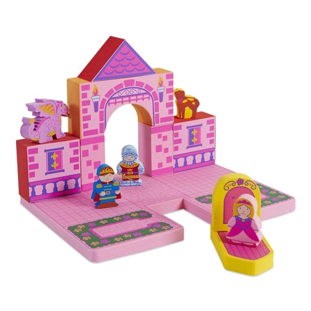 Zabawka do kąpieli BathBlocks - Zamek księżniczki 17 el.