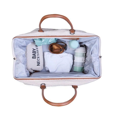 Childhome Torba Mommy Bag Teddy Bear White (Limited Edition)