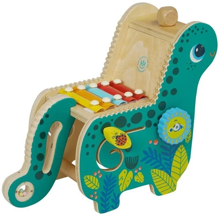 Drewniana zabawka muzyczna dla dzieci dinozaur Diego Manhattan Toy 162650